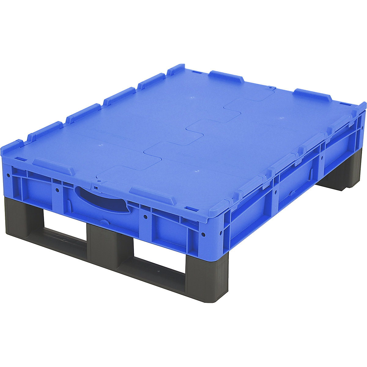 Large Euro Stacking Container with Pallet Skids