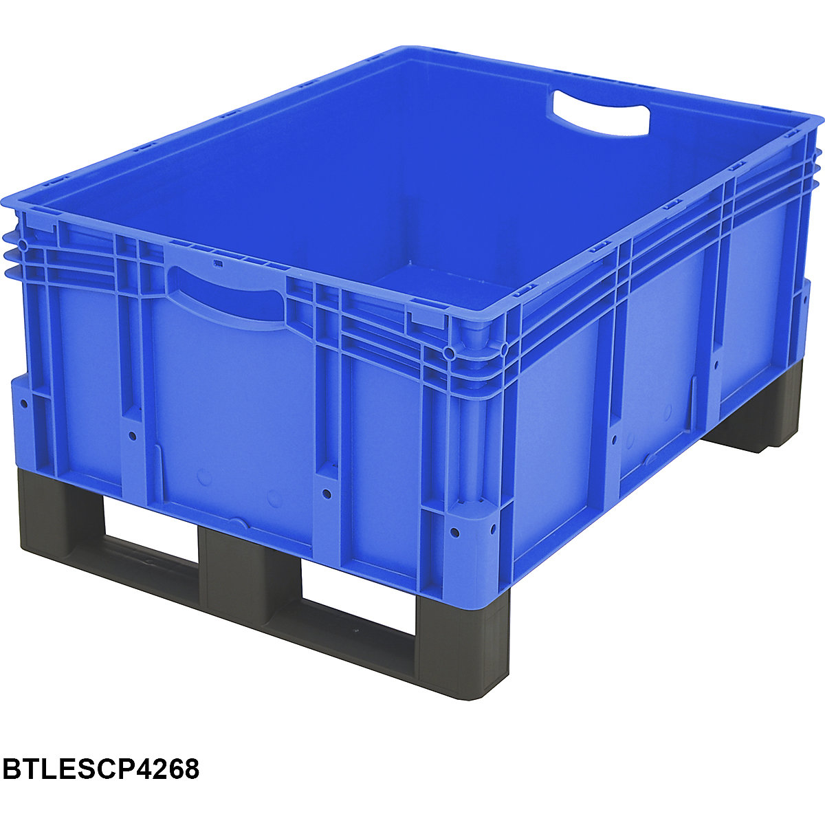 Large Euro Stacking Container with Pallet Skids (Product illustration 5)-4