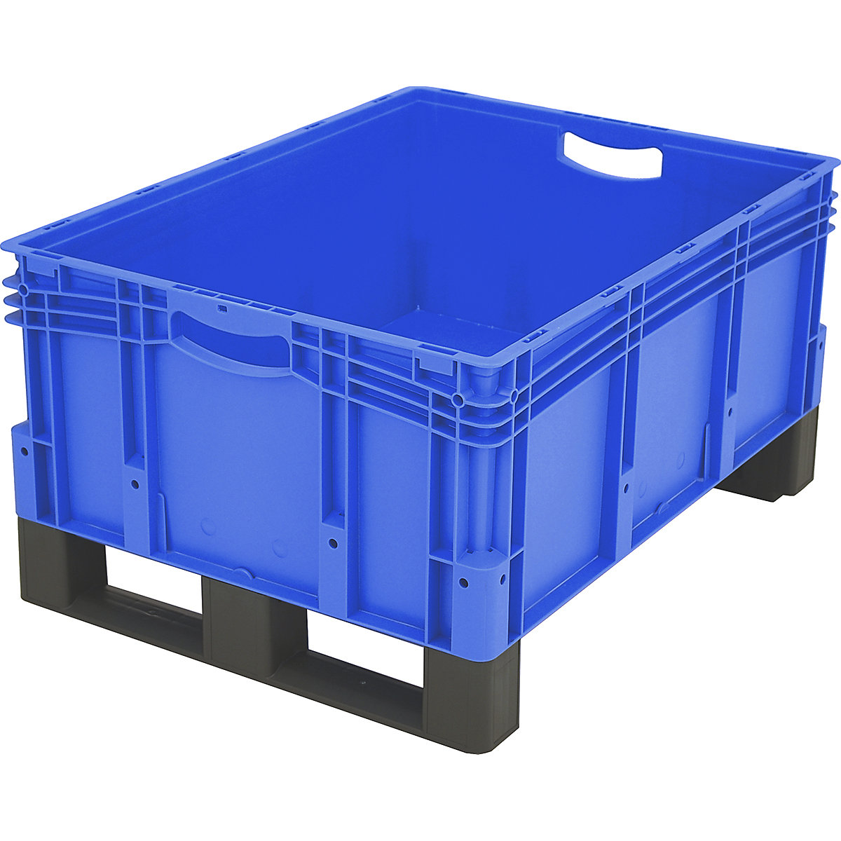 Large Euro Stacking Container with Pallet Skids