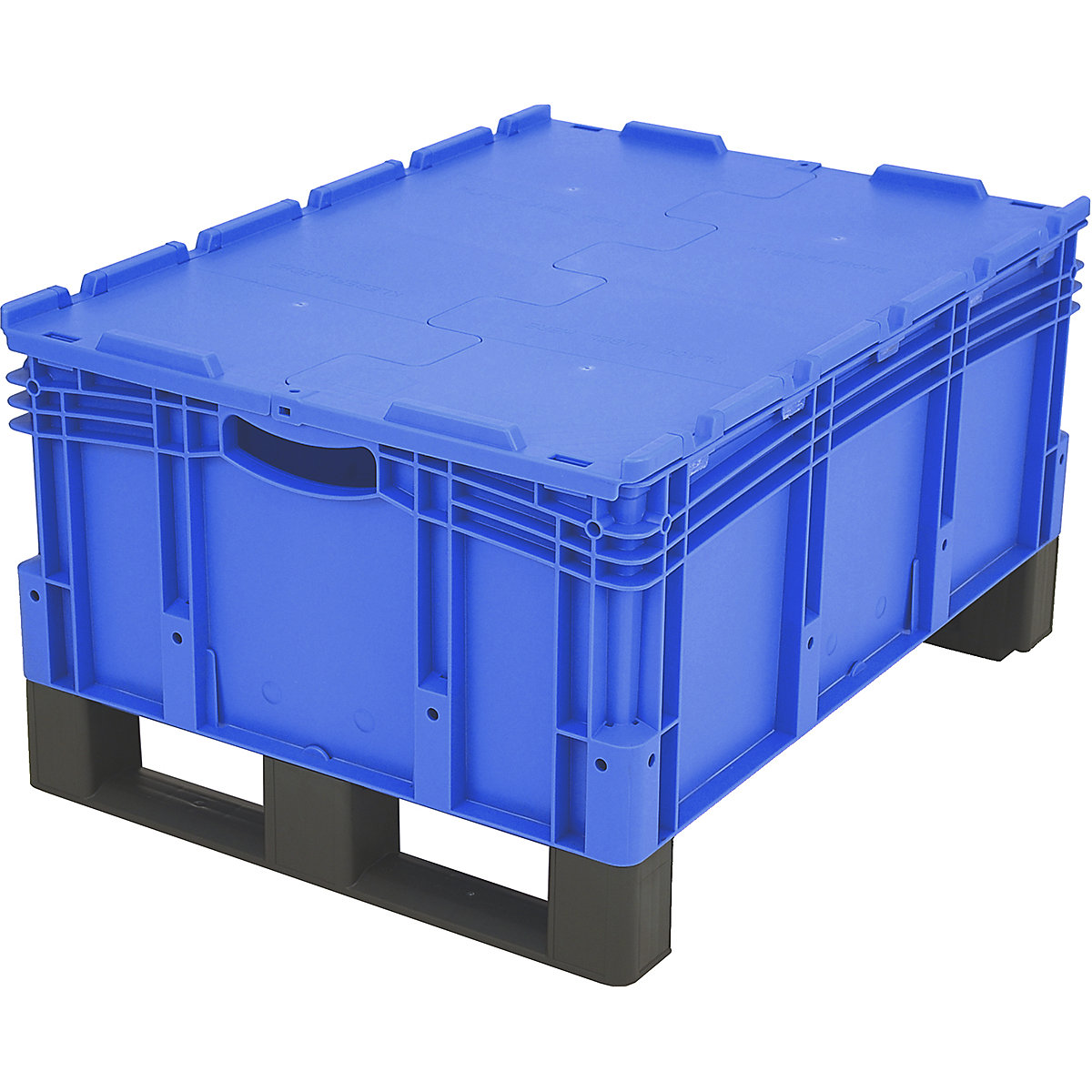 Large Euro Stacking Container with Pallet Skids