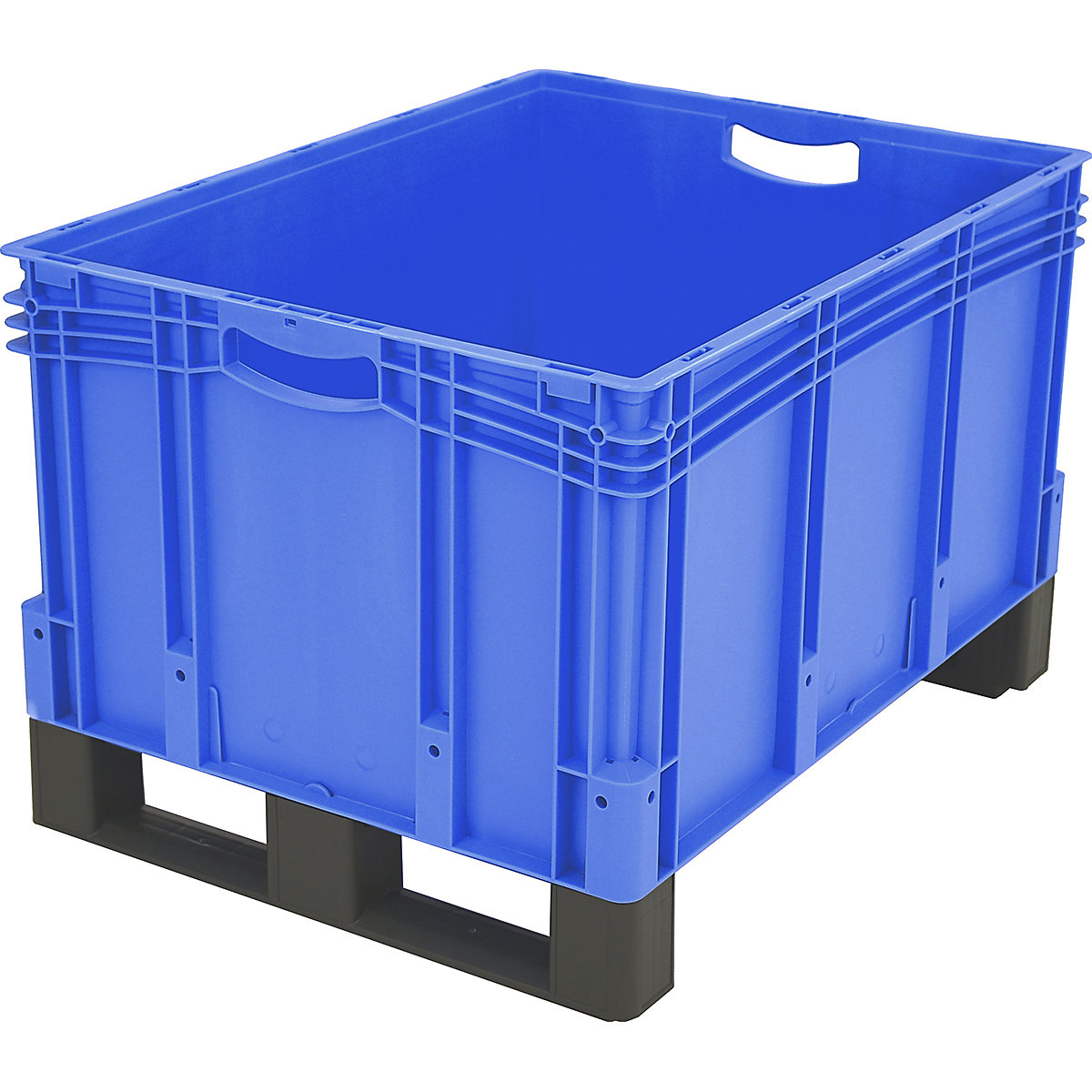 Large Euro Stacking Container with Pallet Skids