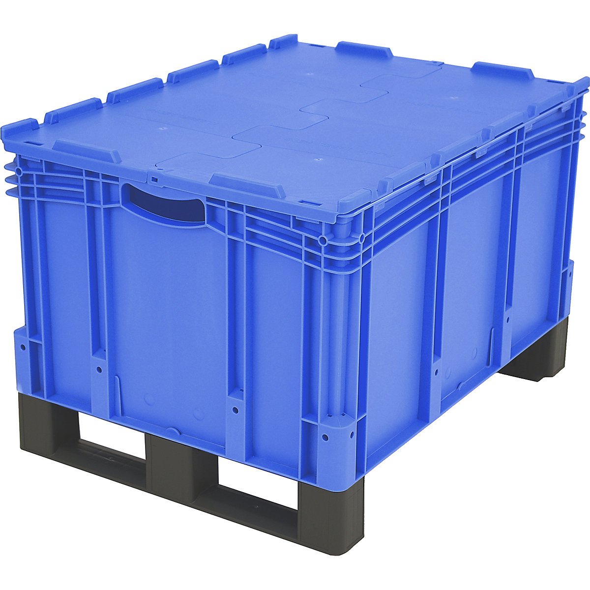 Large Euro Stacking Container with Pallet Skids