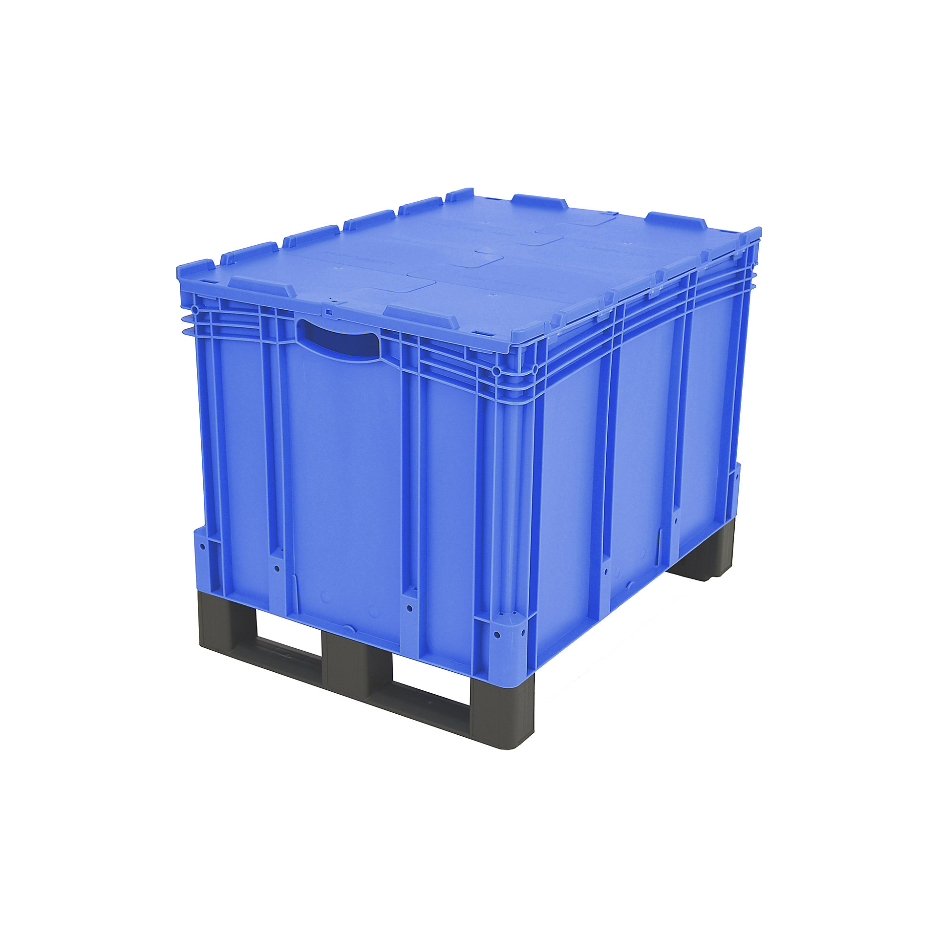 Large Euro Stacking Container with Pallet Skids | Storage Boxes ...