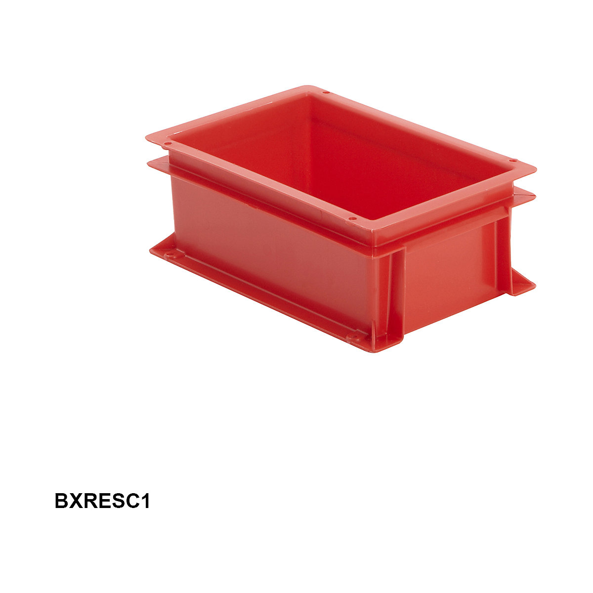 Red Euro Stacking Containers (Product illustration 4)-3
