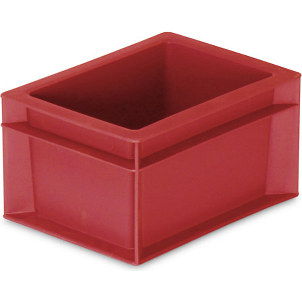 Stacker Box Red Red Euro Stacking Containers | Euro Containers | BiGDUG