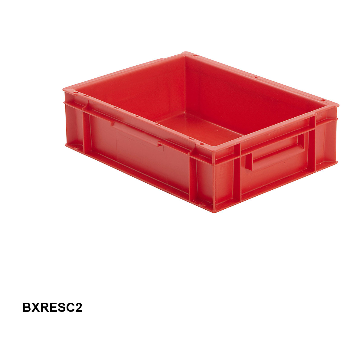 Red Euro Stacking Containers (Product illustration 5)-4