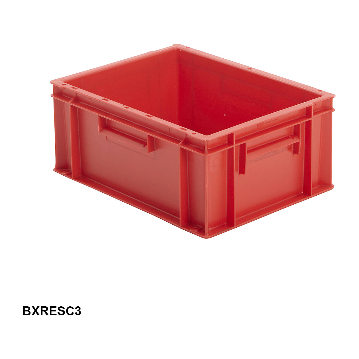 Red Euro Stacking Containers (Product illustration 6)-5