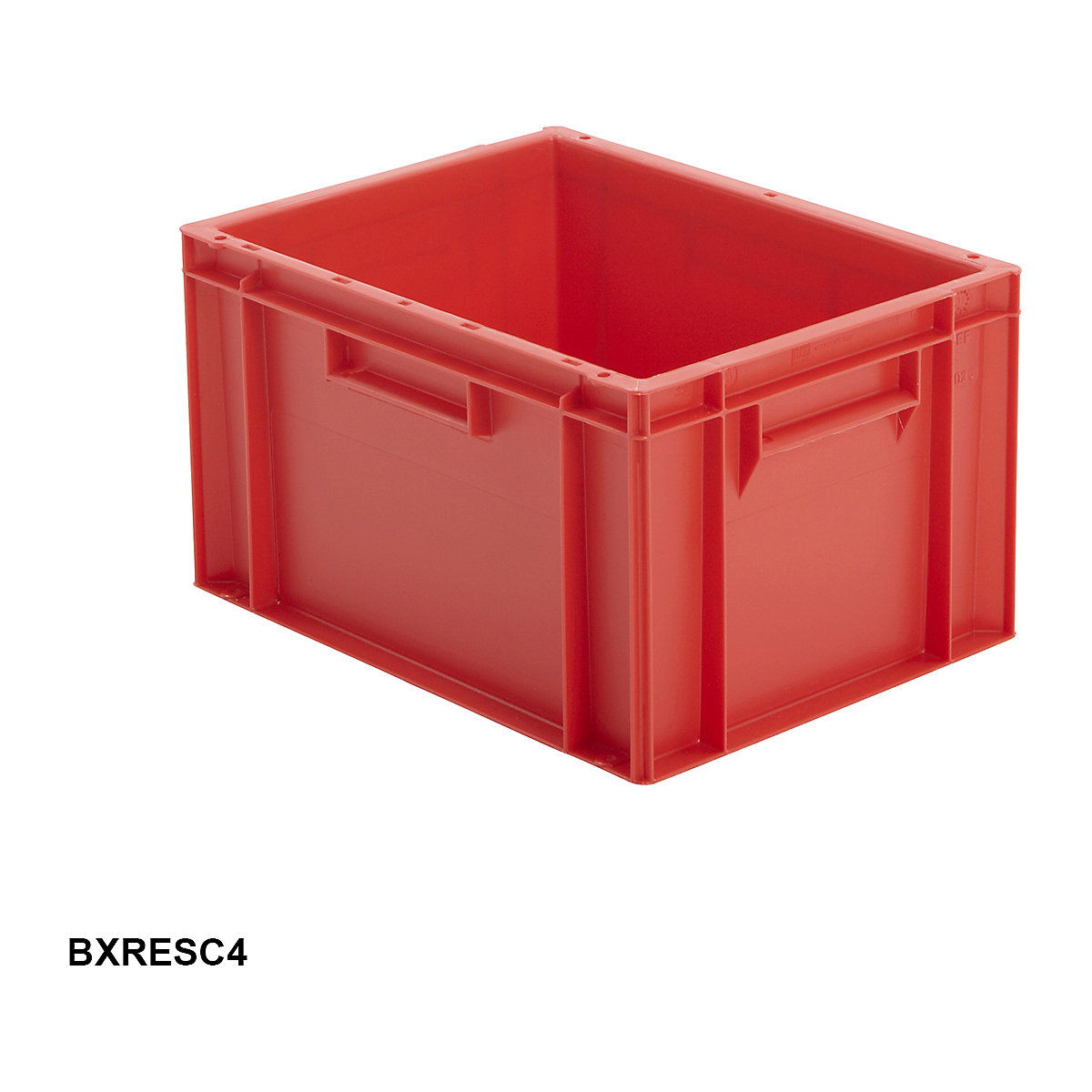 Red Euro Stacking Containers (Product illustration 7)-6