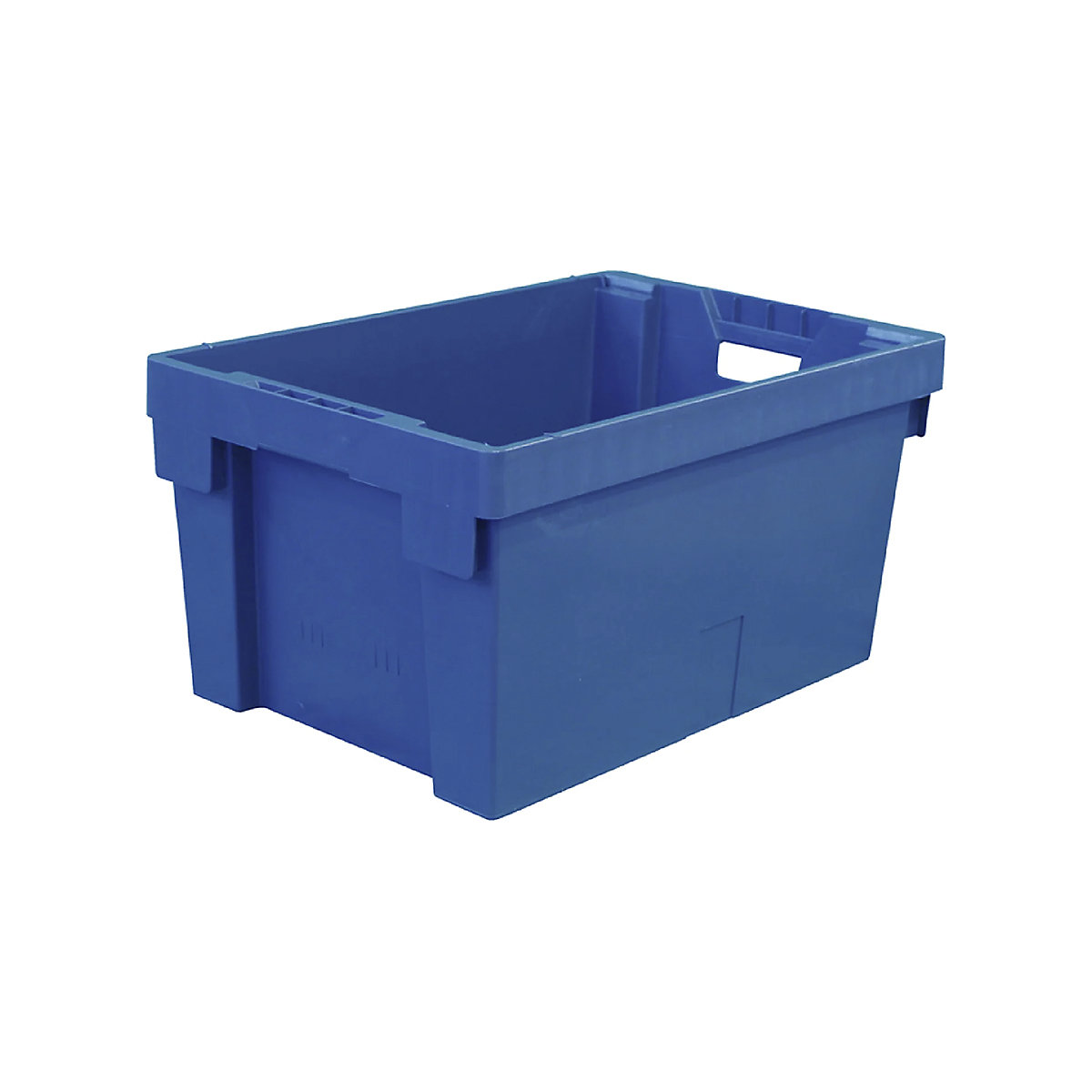 TOTEBOX Stack & Nest Boxes, TOTEBOX Stack & Nest Boxes, TOTEBOX Stack & Nest Boxes | 300h x 400w x 600d mm | Virgin Polypropylene | 56 Litre | Blue-3