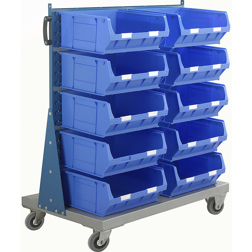 Topstore® Louvred Panel Trolley Kit | 36x TC3 Red | BiGDUG