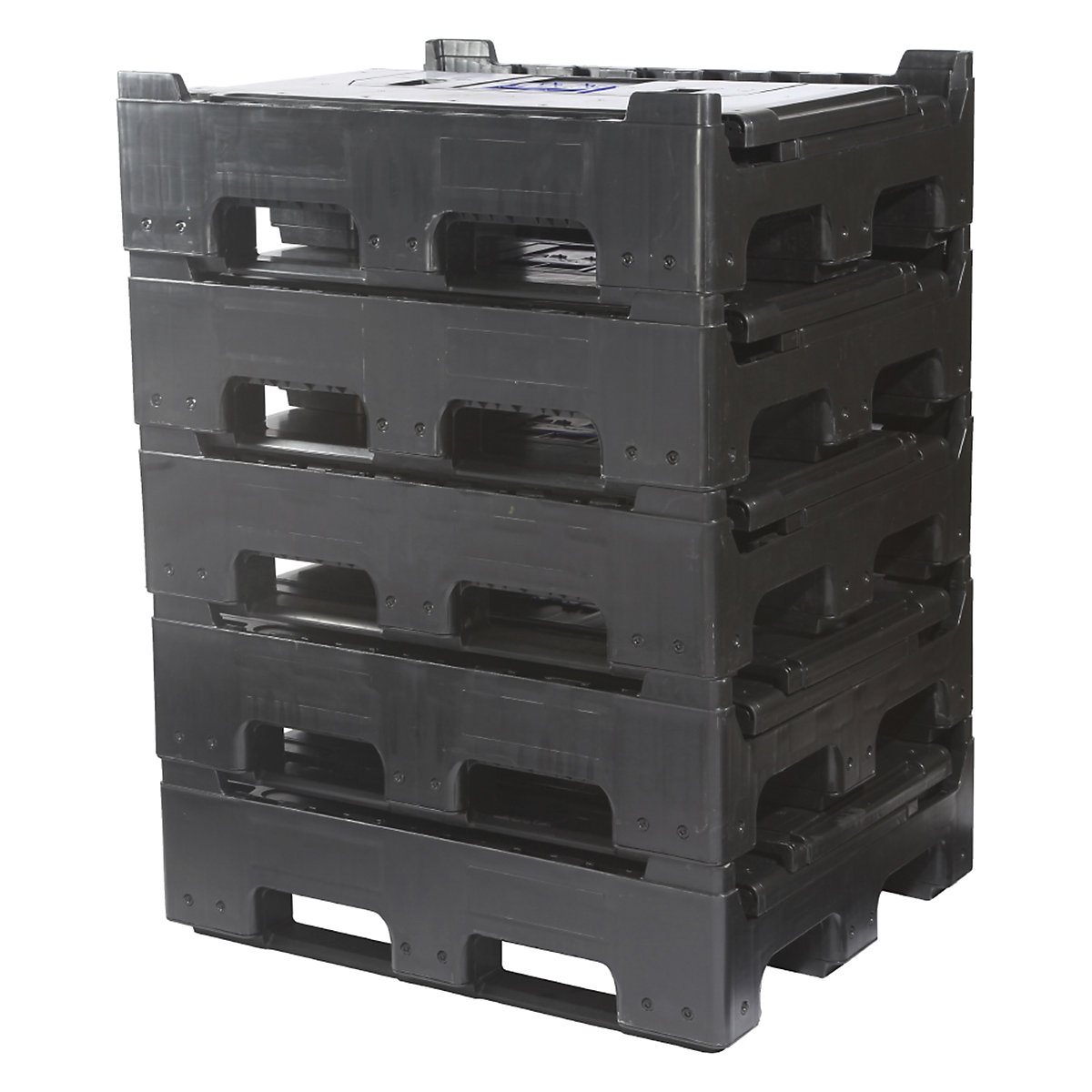 BiGDUG 4x Collapsible Plastic Pallet Box Mega Deal (Product illustration 5)-4