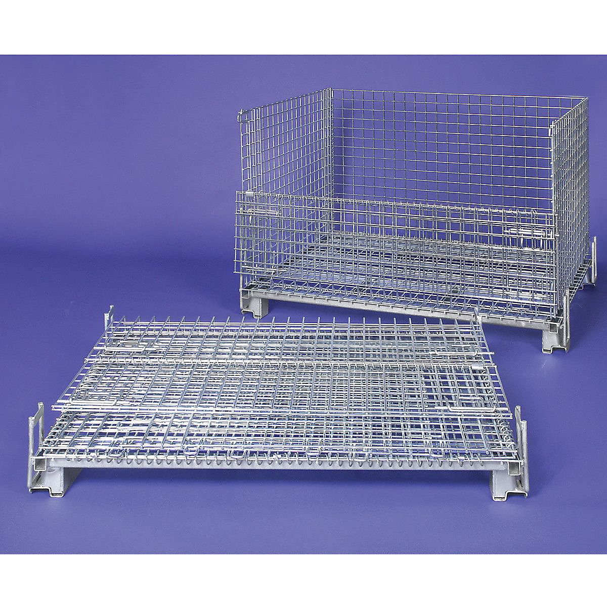 Heavy Duty Folding Pallet Cages