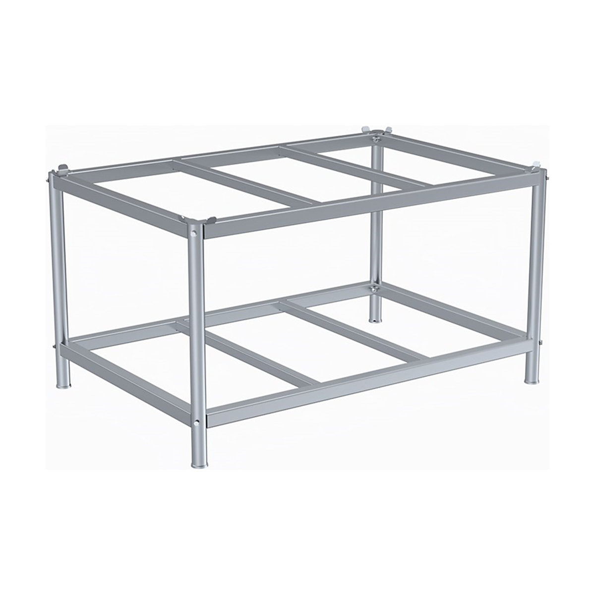 Kongamek Pallet Tables with Pallet Holder, Kongamek Pallet Tables with Pallet Holder, Kongamek Pallet Table with Pallet Holder | 657h x 816w x 1216d mm | Electro Galvanised-2