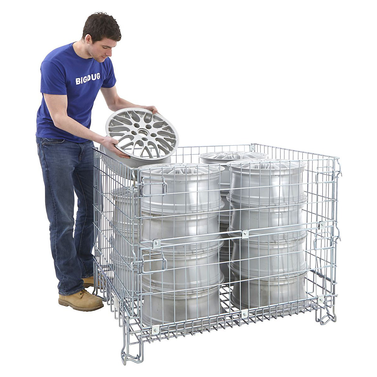 Standard Folding Pallet Cages