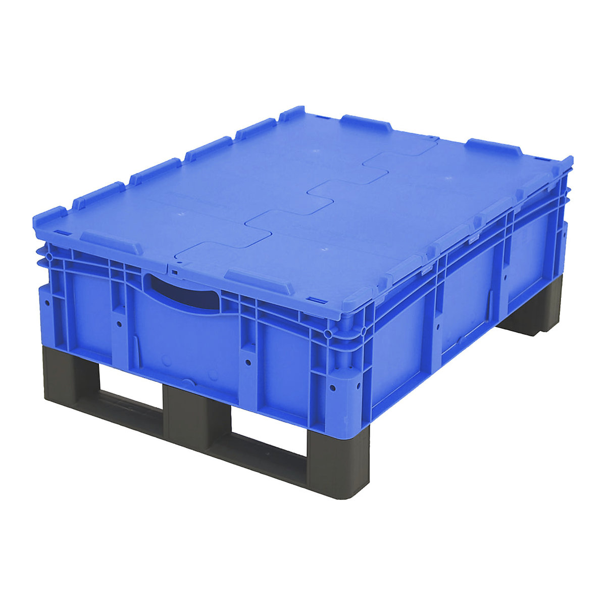 Stackable Containers Europe XL Euro Stacking Container with Skids | BiGDUG