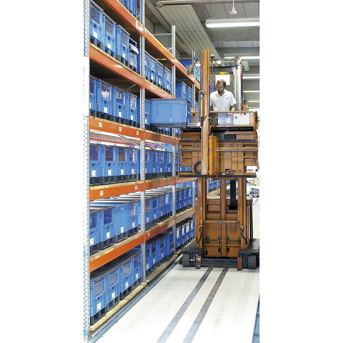 XL Open-Sided Euro Stacking Containers with Skids (Product illustration 3)-2