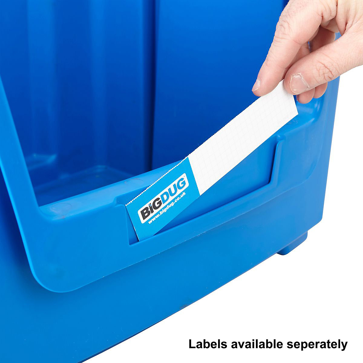 5x BiGDUG Large Plastic Stacking Bins Mega Deal (Product illustration 9)-8