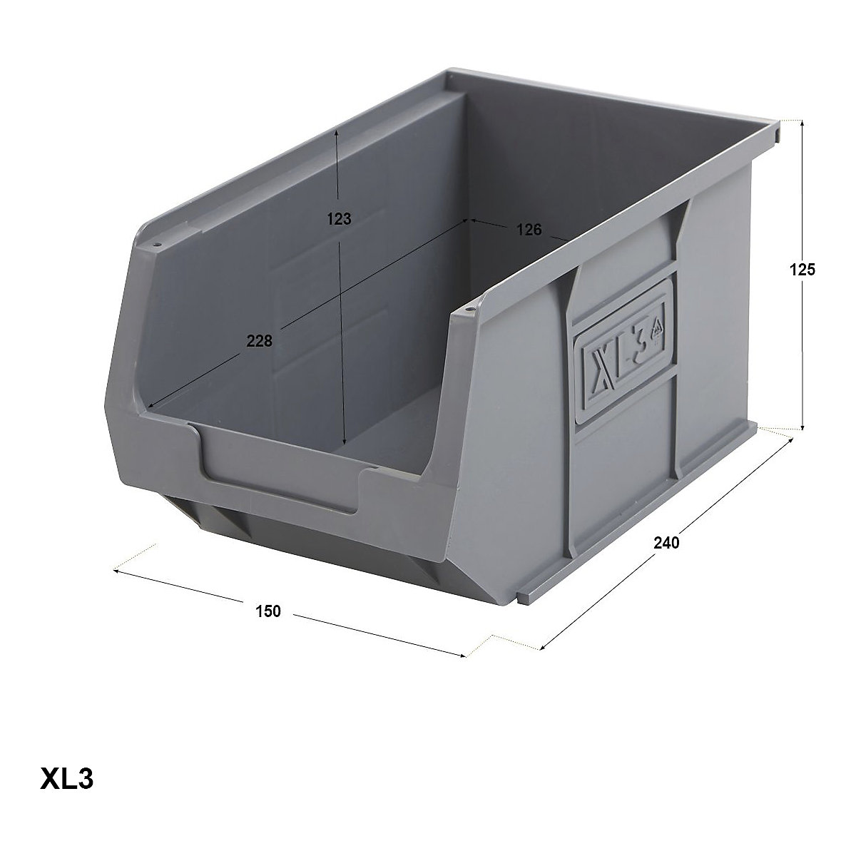 BiG200 Blue & Orange Shelving With Plastic Parts Bins Mega Deal (Product illustration 14)-13