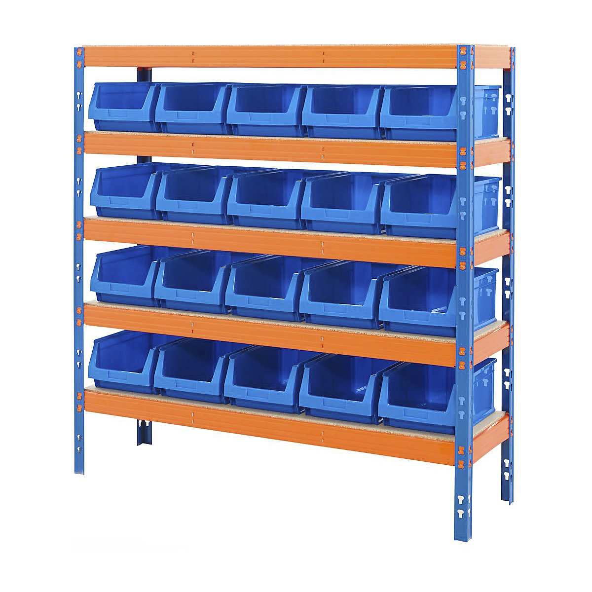 BiG400 Racking With Plastic Bins