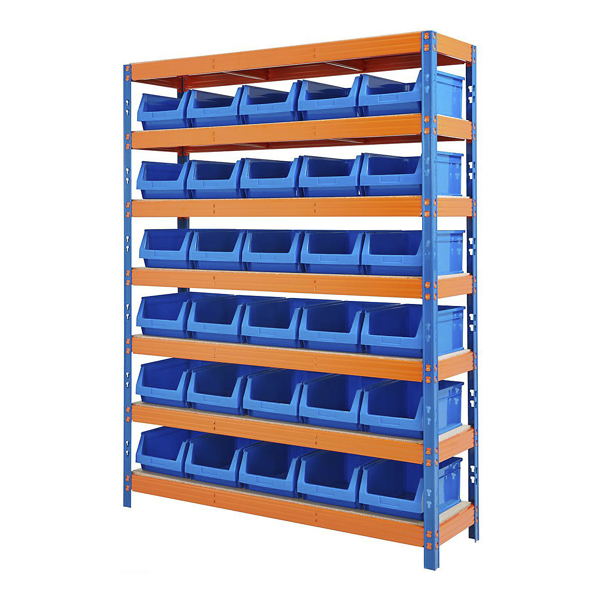 BiG400 Racking With Plastic Bins