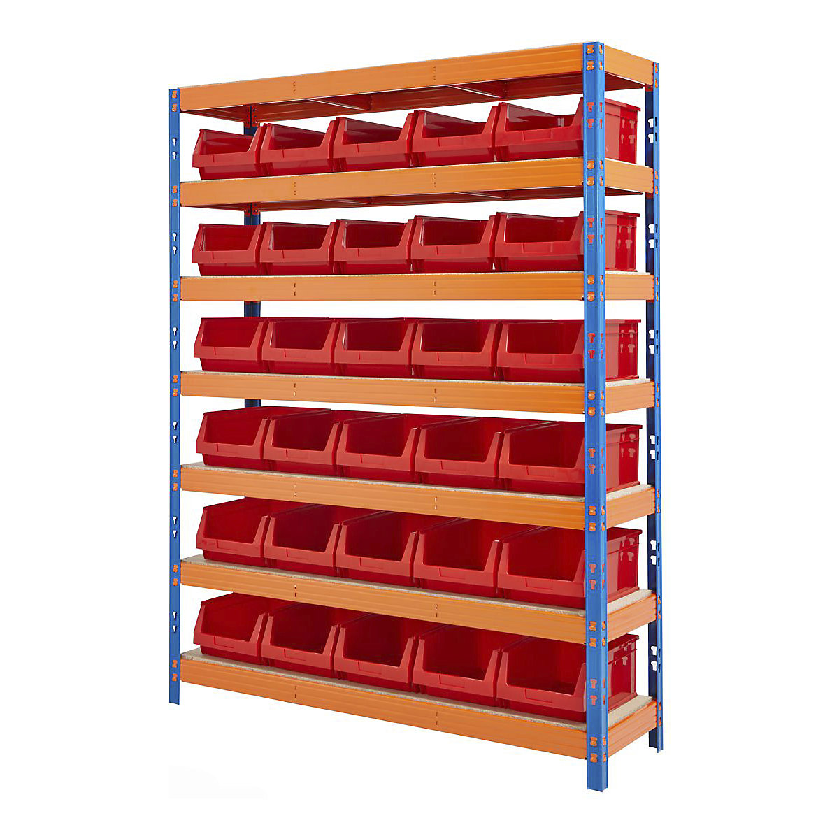 BiG400 Racking With Plastic Bins