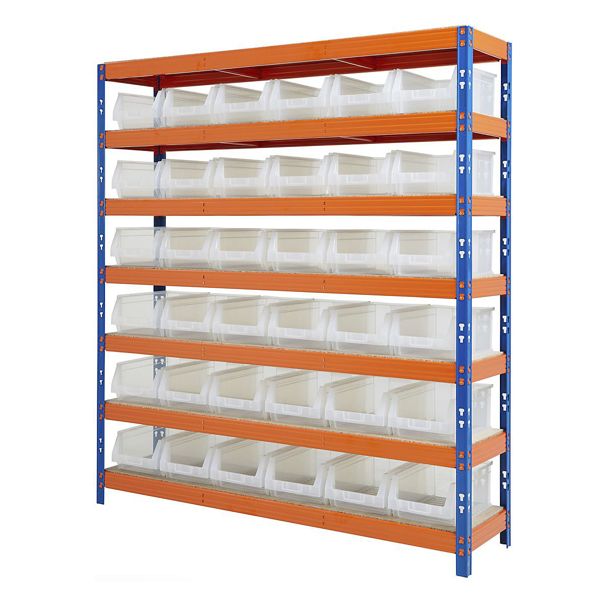 BiG400 Racking With Plastic Bins