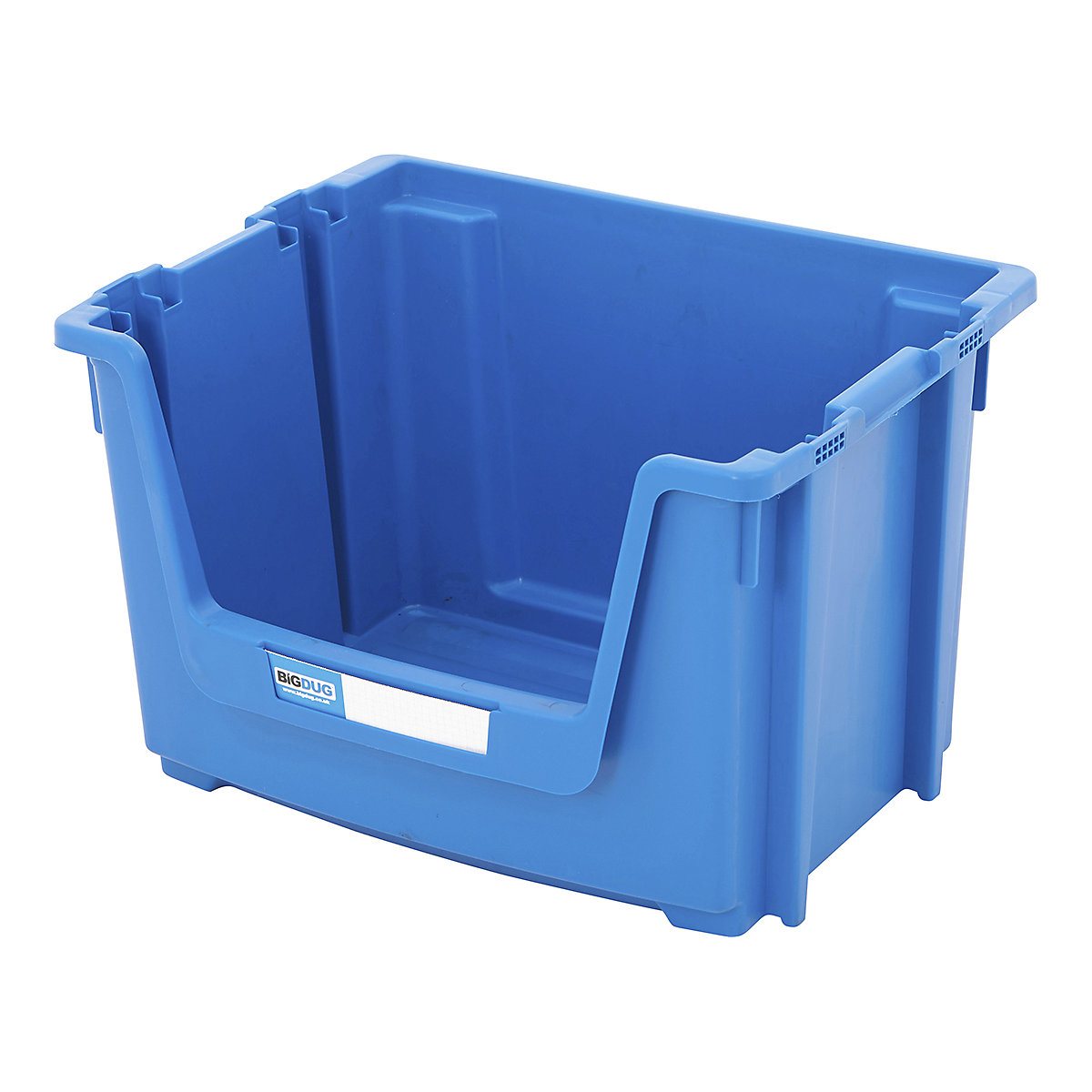 BiGDUG 5x Large Plastic Stacking Bins Mega Deal