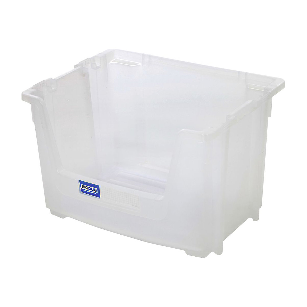 BiGDUG 5x Large Plastic Stacking Bins Mega Deal (Product illustration 6)-5