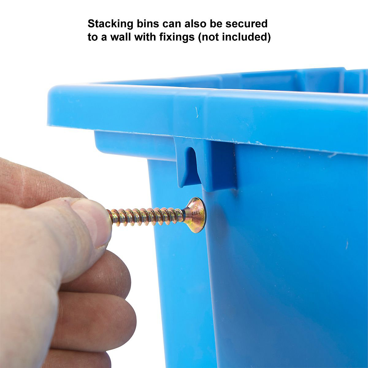 BiGDUG 5x Large Plastic Stacking Bins Mega Deal (Product illustration 10)-9