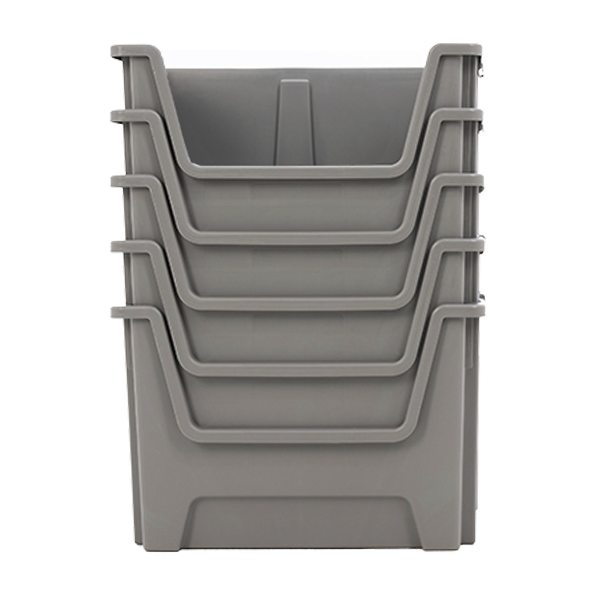 BiGDUG Essentials 50 Litre Recycled Plastic Stacking Pick Bin (Product illustration 4)-3