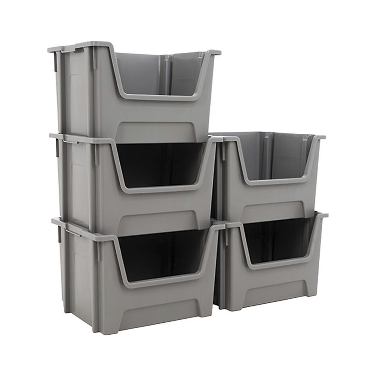 BiGDUG Essentials 5x Recycled Large Stacking Pick Bins Deal (Product illustration 6)-5