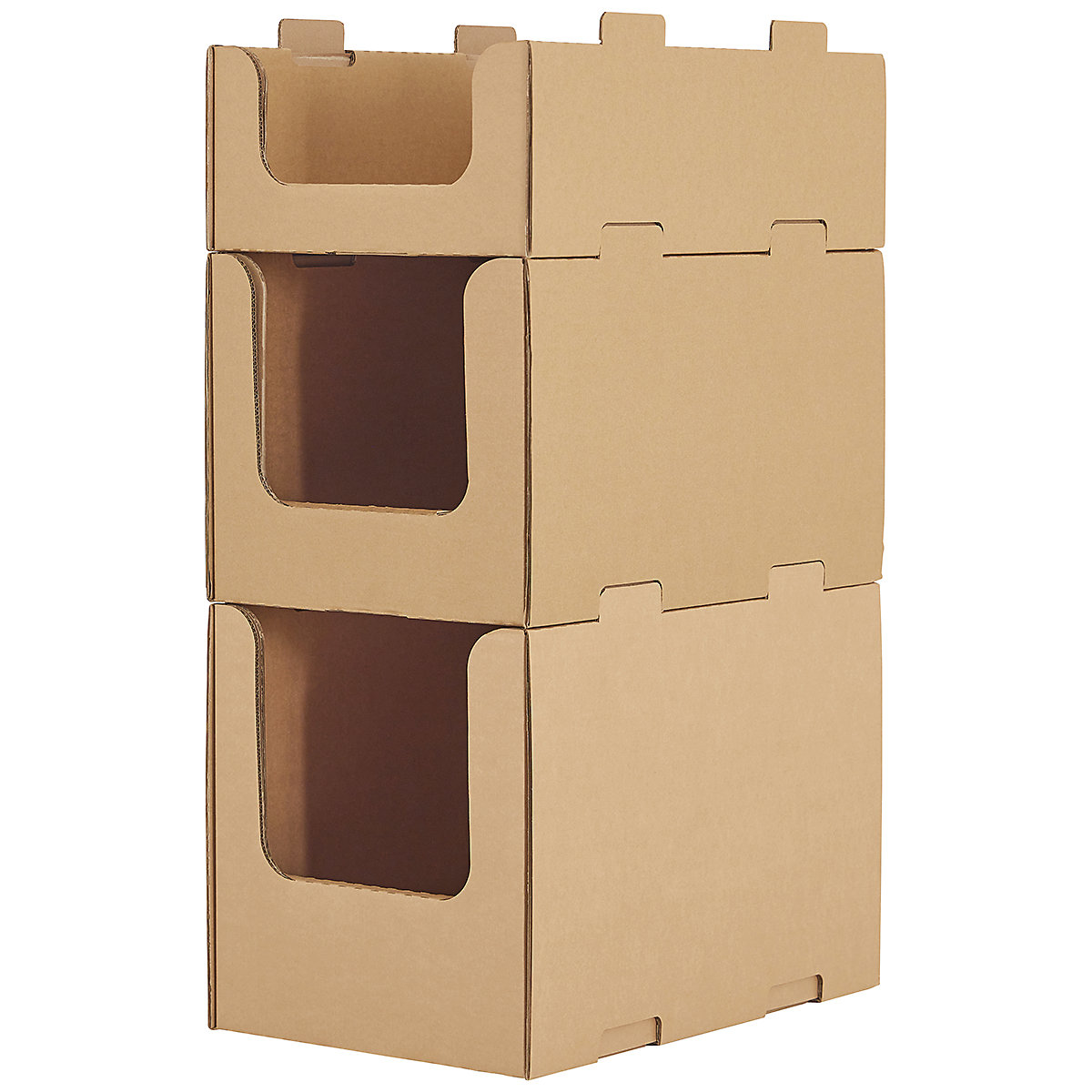 BiGDUG Essentials Cardboard Stacking Pick Bins (Product illustration 8)-7