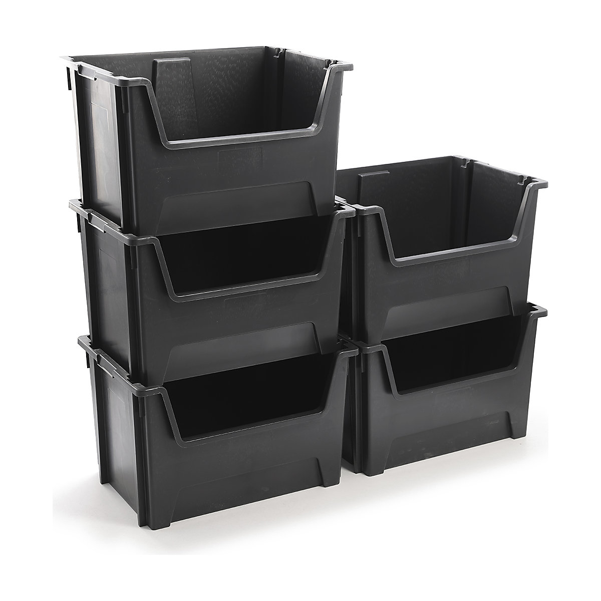 BiGDUG Essentials Large Recycled Plastic Stacking Pick Bins