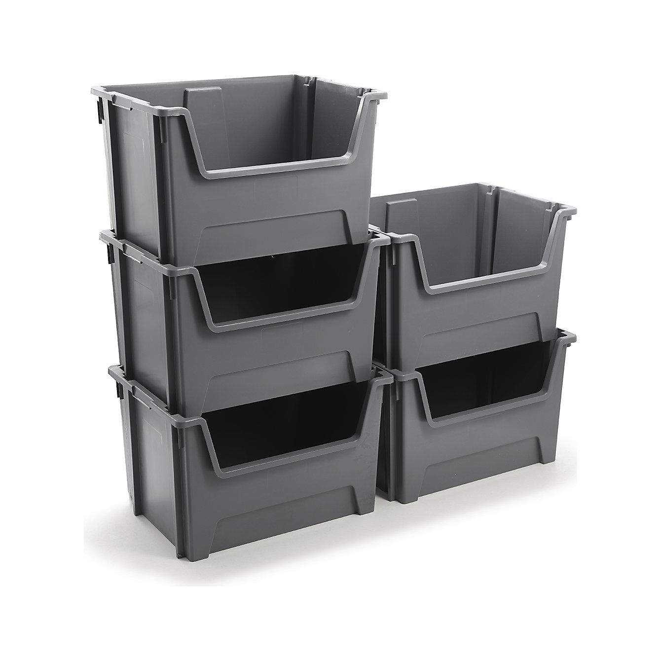 BiGDUG Essentials Large 50 Litre Stacking Pick Bins | BiGDUG