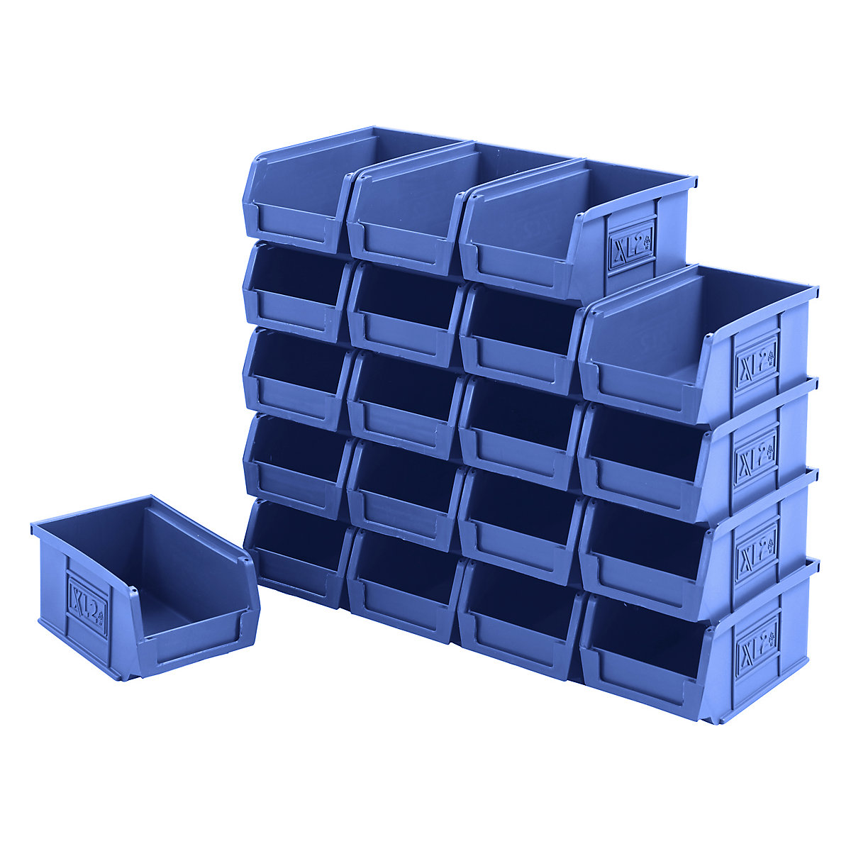 BiGDUG Essentials Recycled Plastic Parts Bins