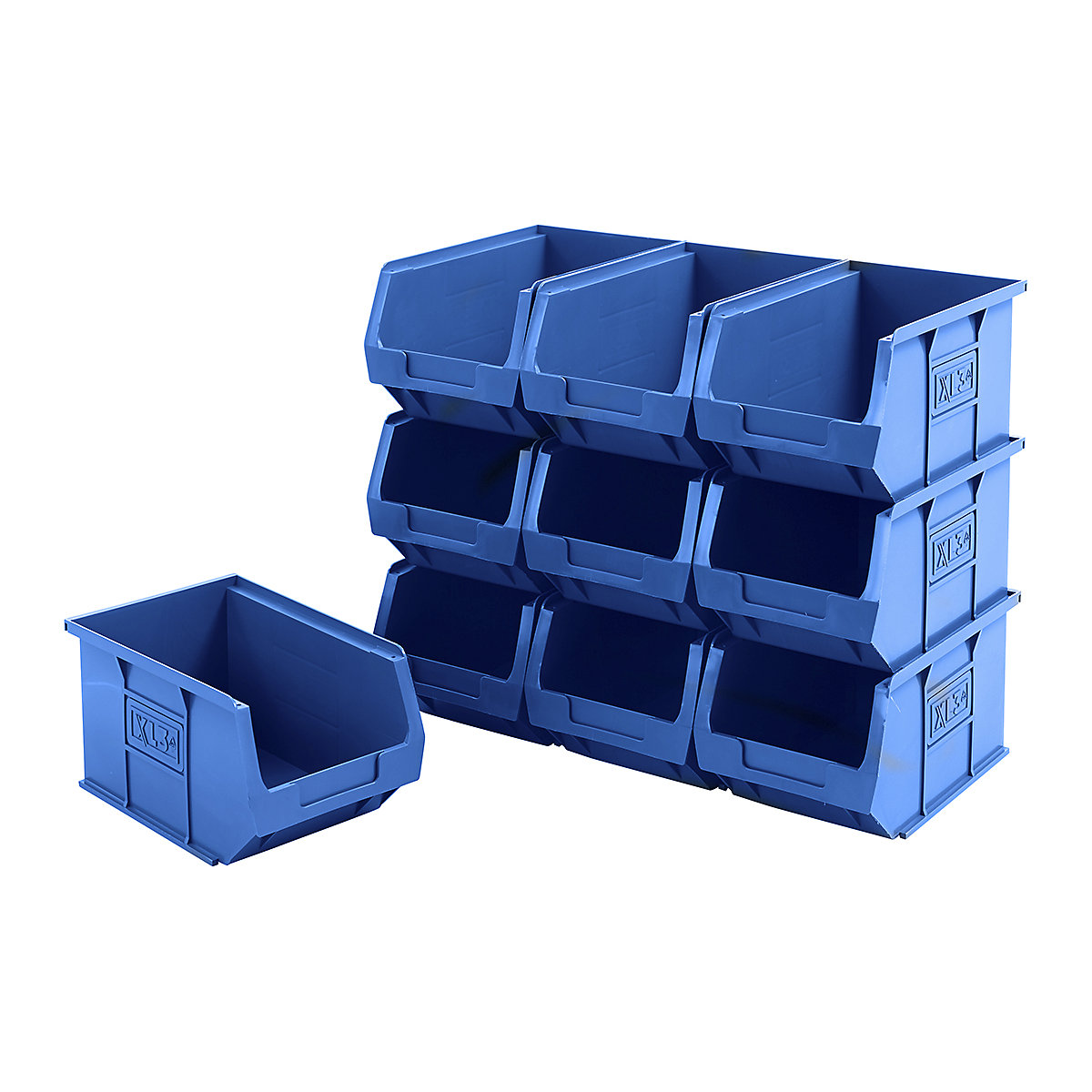 BiGDUG Essentials Recycled Plastic Parts Bins