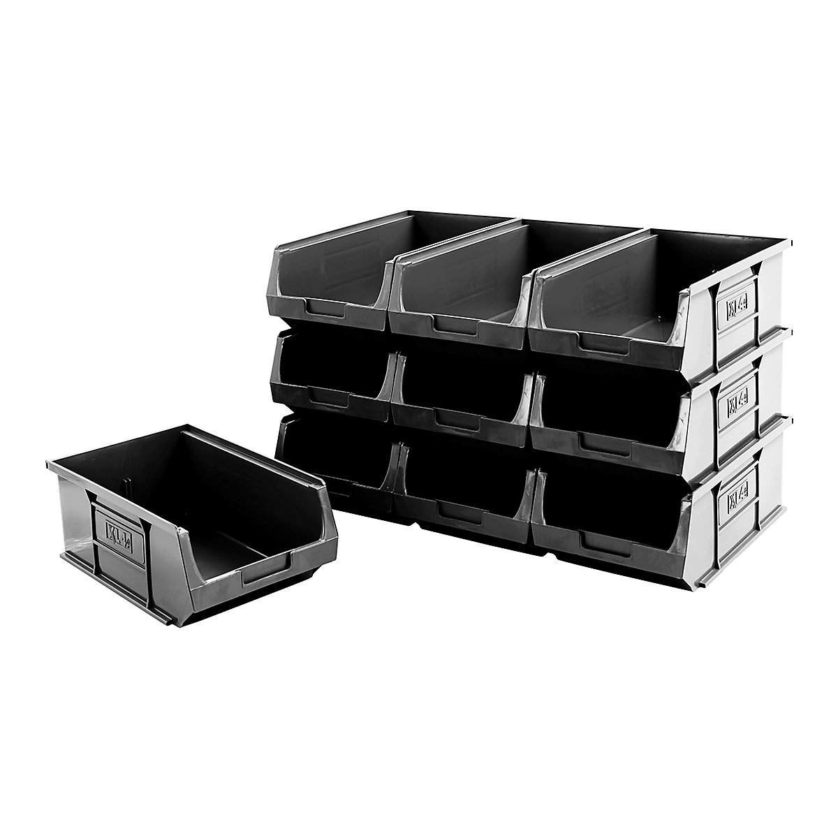 BiGDUG Essentials Recycled Plastic Parts Bins