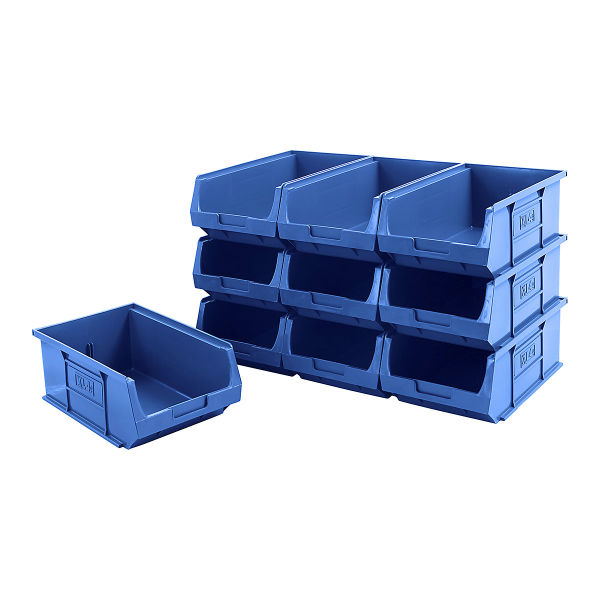 BiGDUG Essentials Recycled Plastic Parts Bins