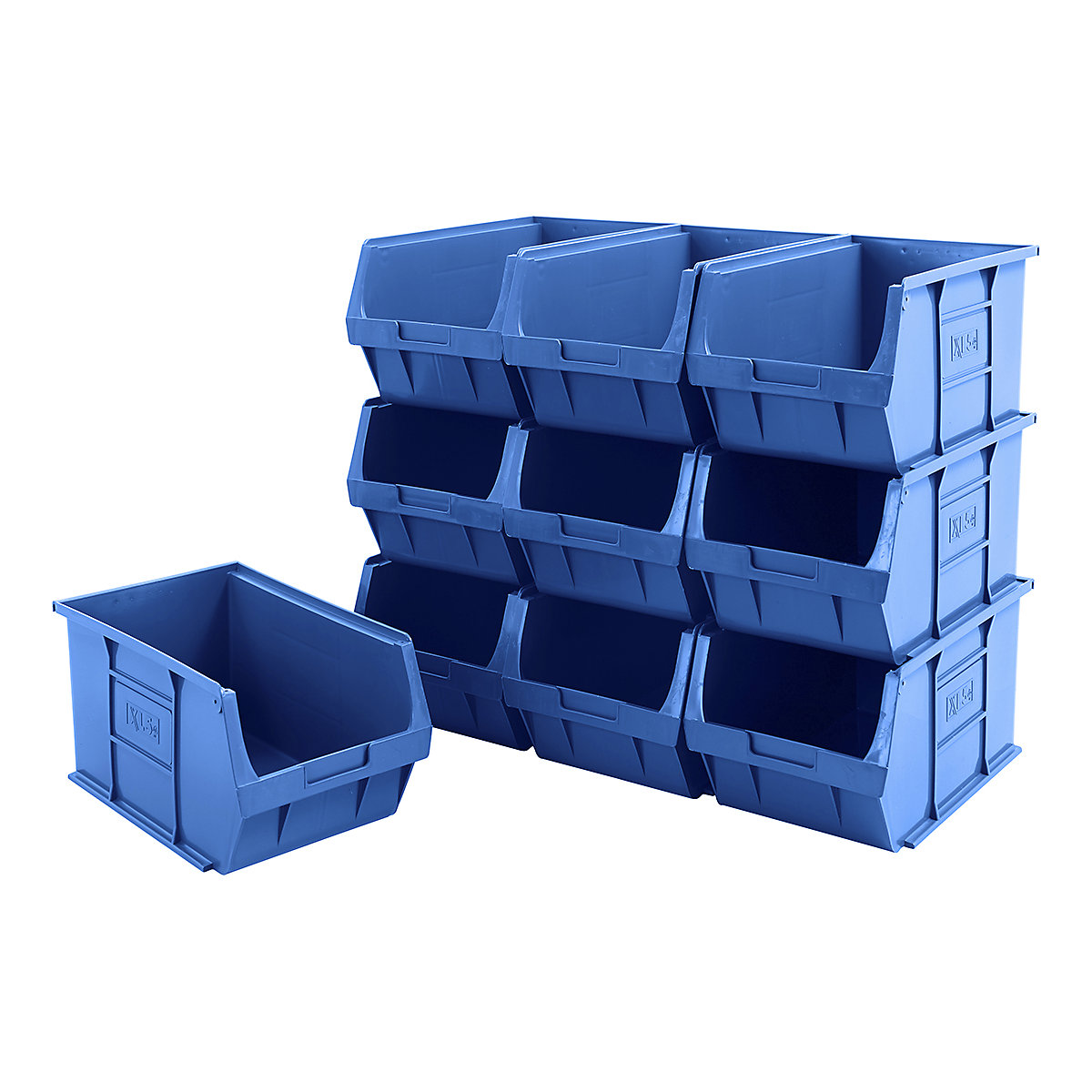 BiGDUG Essentials Recycled Plastic Parts Bins