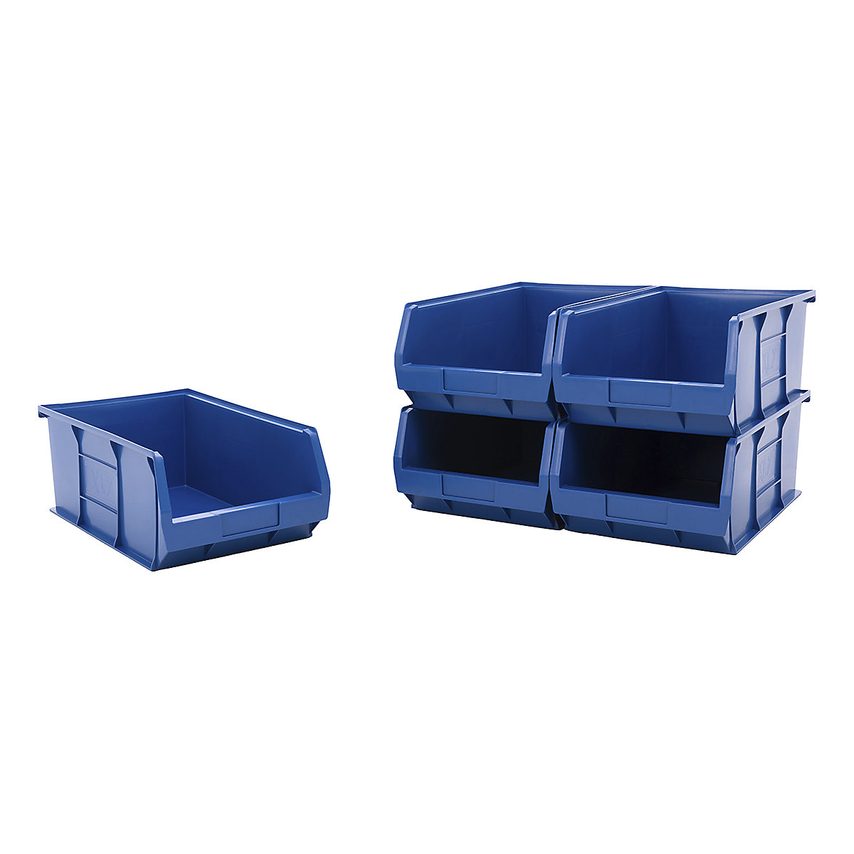 BiGDUG Essentials Recycled Plastic Parts Bins