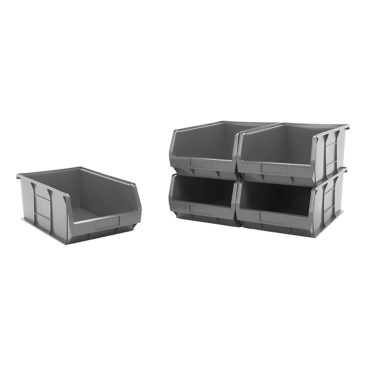 BiGDUG Essentials Recycled Plastic Parts Bins