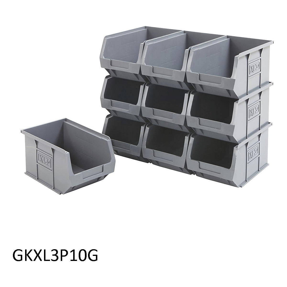 BiGDUG Essentials Recycled Plastic Parts Bins (Product illustration 6)-5