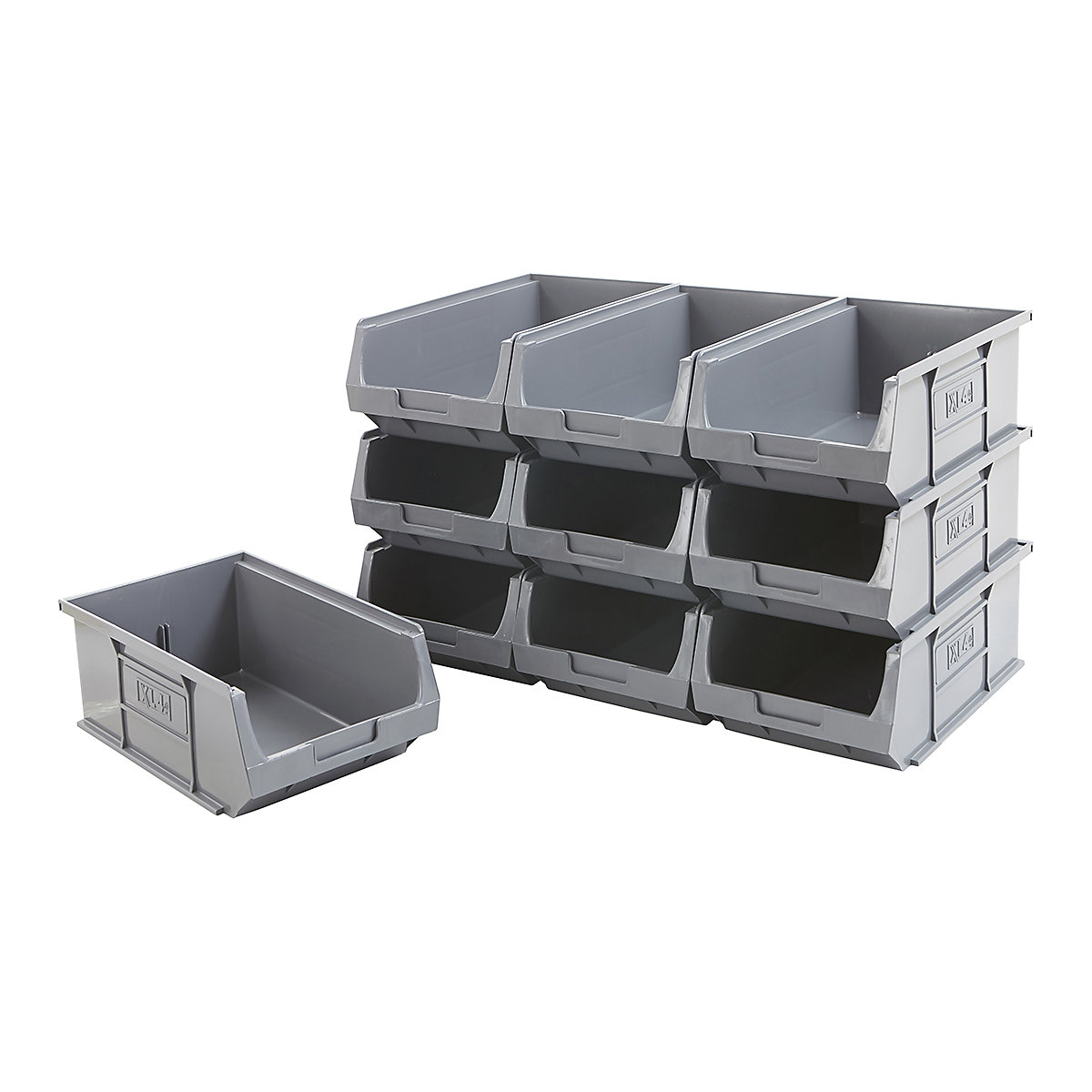 BiGDUG Essentials Recycled Plastic Parts Bins