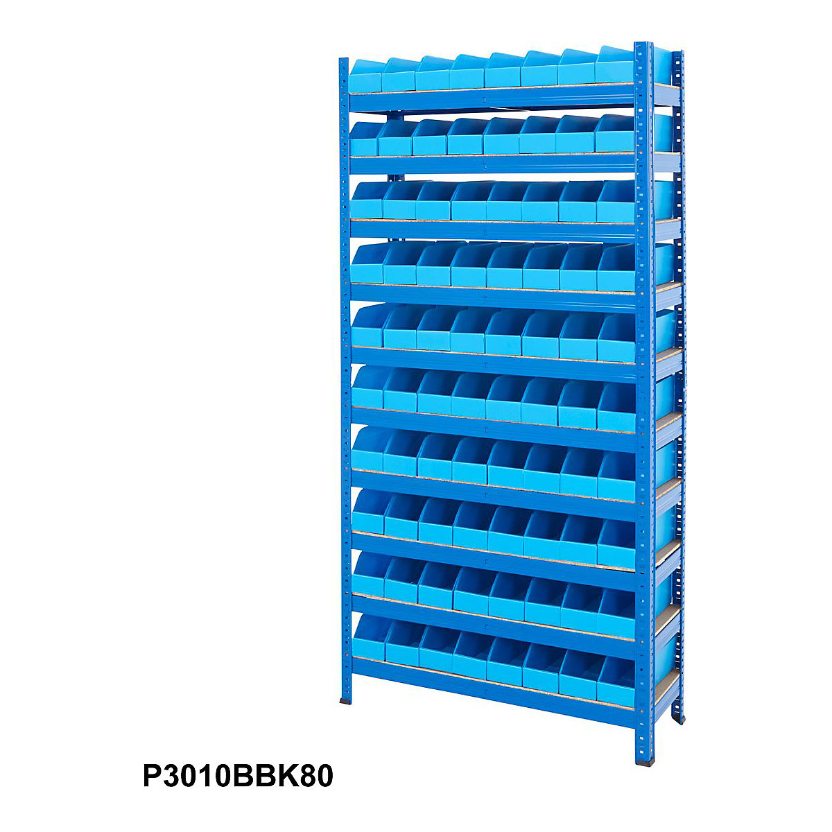 BiGDUG Essentials Shelving with Correx Plastic Parts Bins Kit (Product illustration 4)-3
