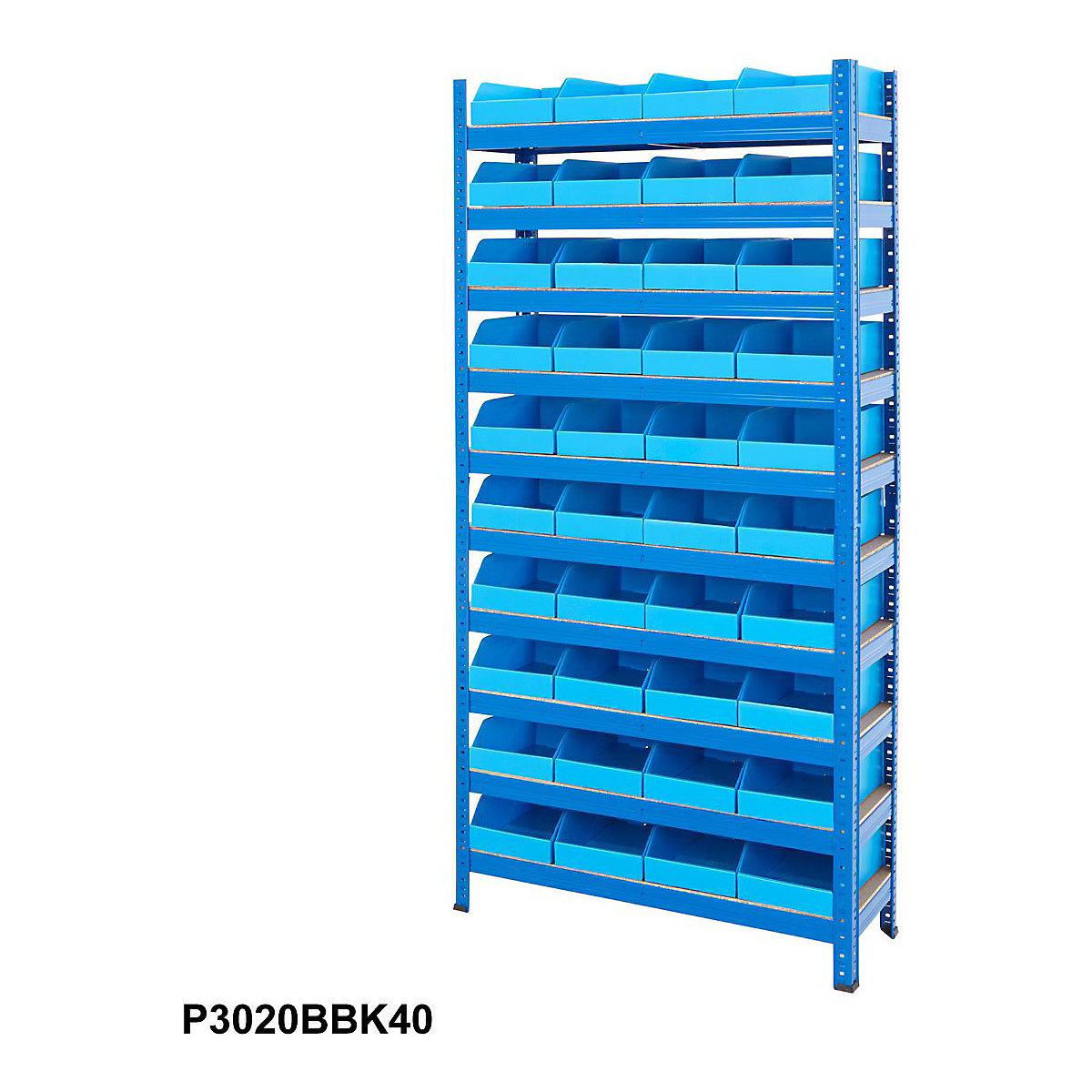 BiGDUG Essentials Shelving with Correx Plastic Parts Bins Kit (Product illustration 6)-5