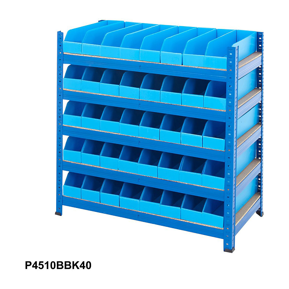 BiGDUG Essentials Shelving with Correx Plastic Parts Bins Kit (Product illustration 7)-6