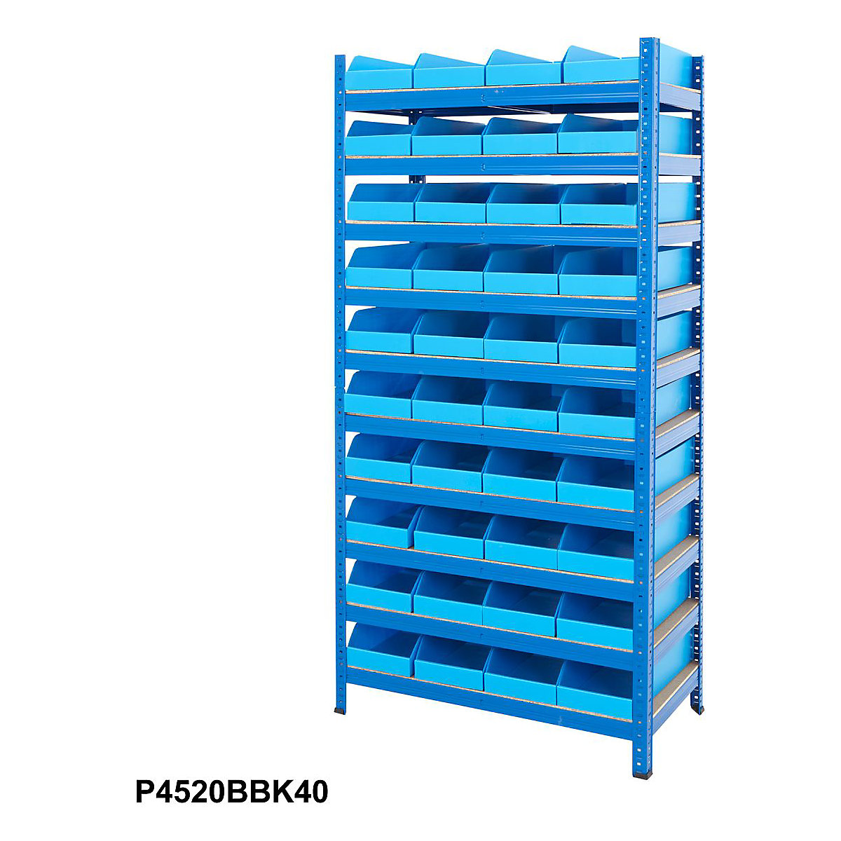 BiGDUG Essentials Shelving with Correx Plastic Parts Bins Kit (Product illustration 10)-9