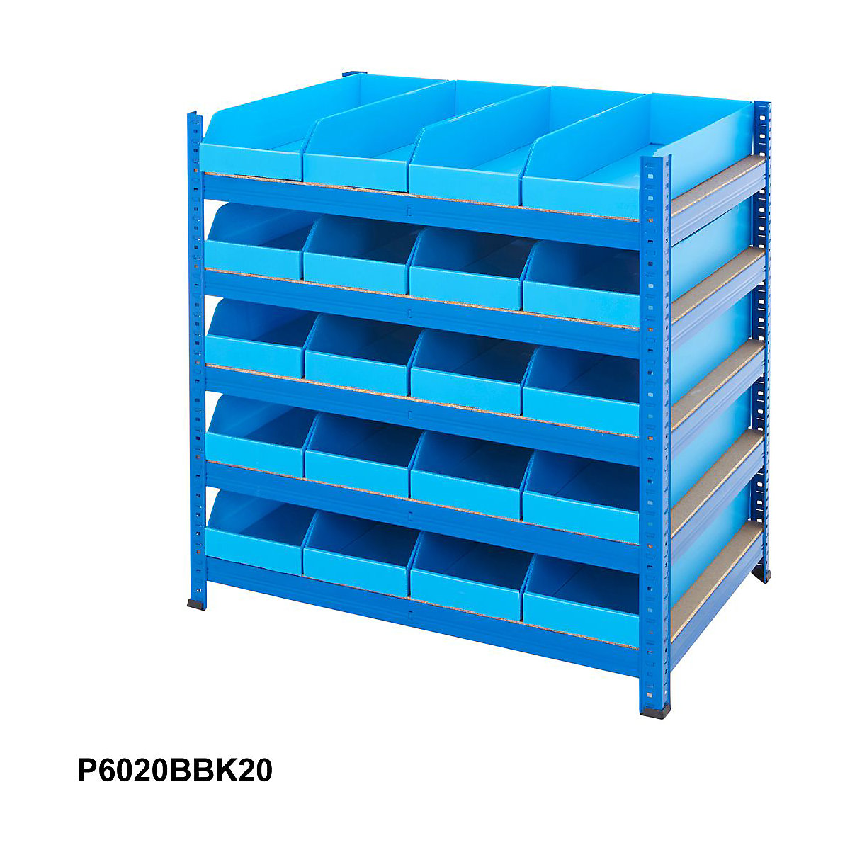 BiGDUG Essentials Shelving with Correx Plastic Parts Bins Kit (Product illustration 11)-10