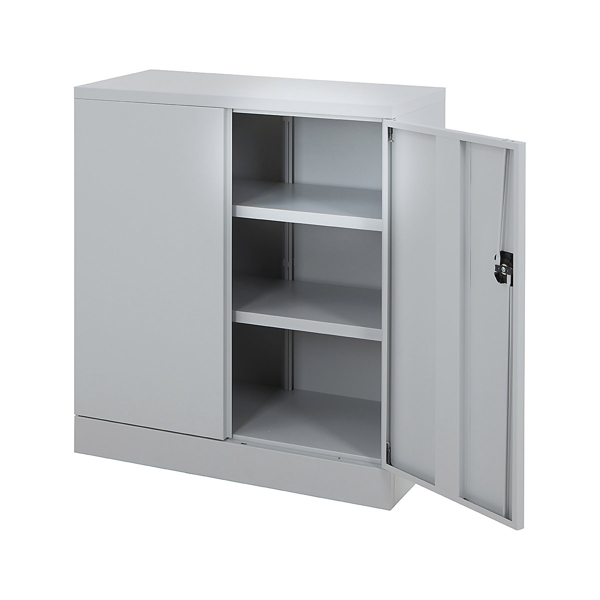 BiGDUG Essentials Steel Workplace Cupboards with Plastic Parts Bins