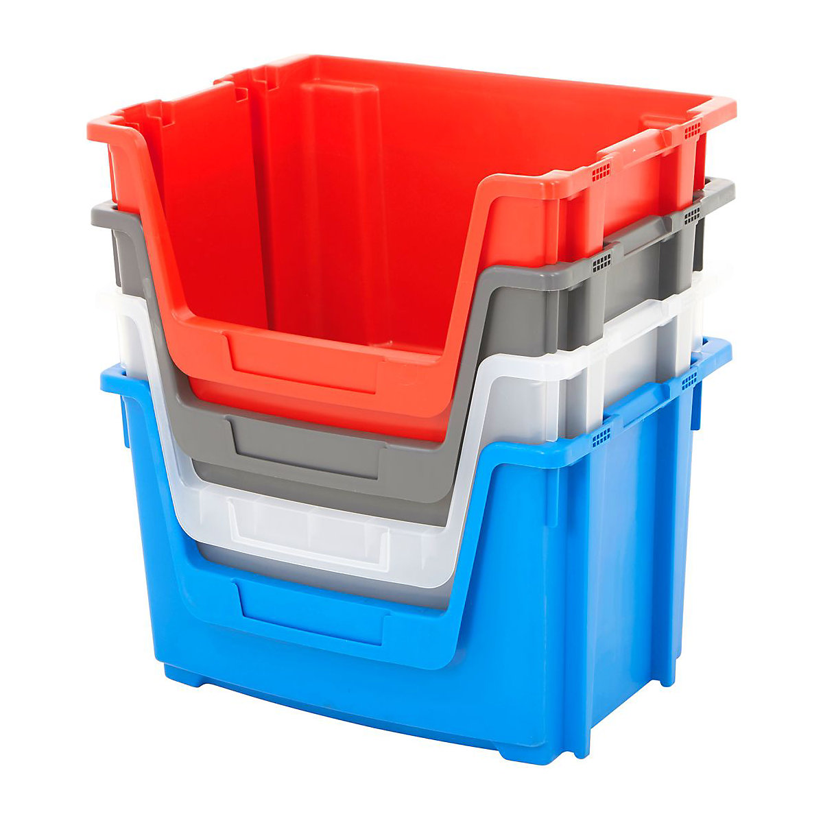 BiGDUG Large Plastic Stacking Pick Bins (Product illustration 3)-2